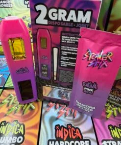 Stoner Stix 2 Gram Disposable + Joint | Pink Acai | Sativa